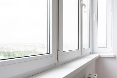 Double-Hung Windows on a Home